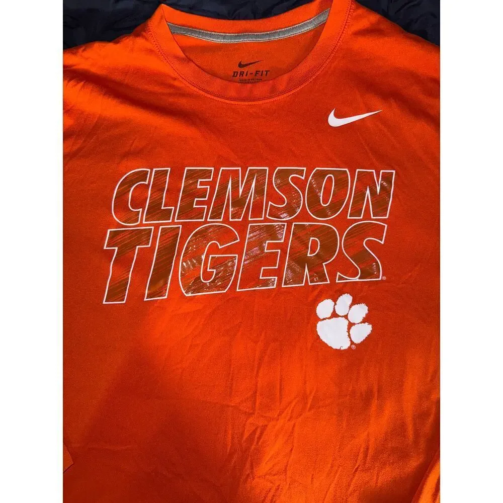 NIKE CLEMSON TIGERS SHIRT SIZE XL